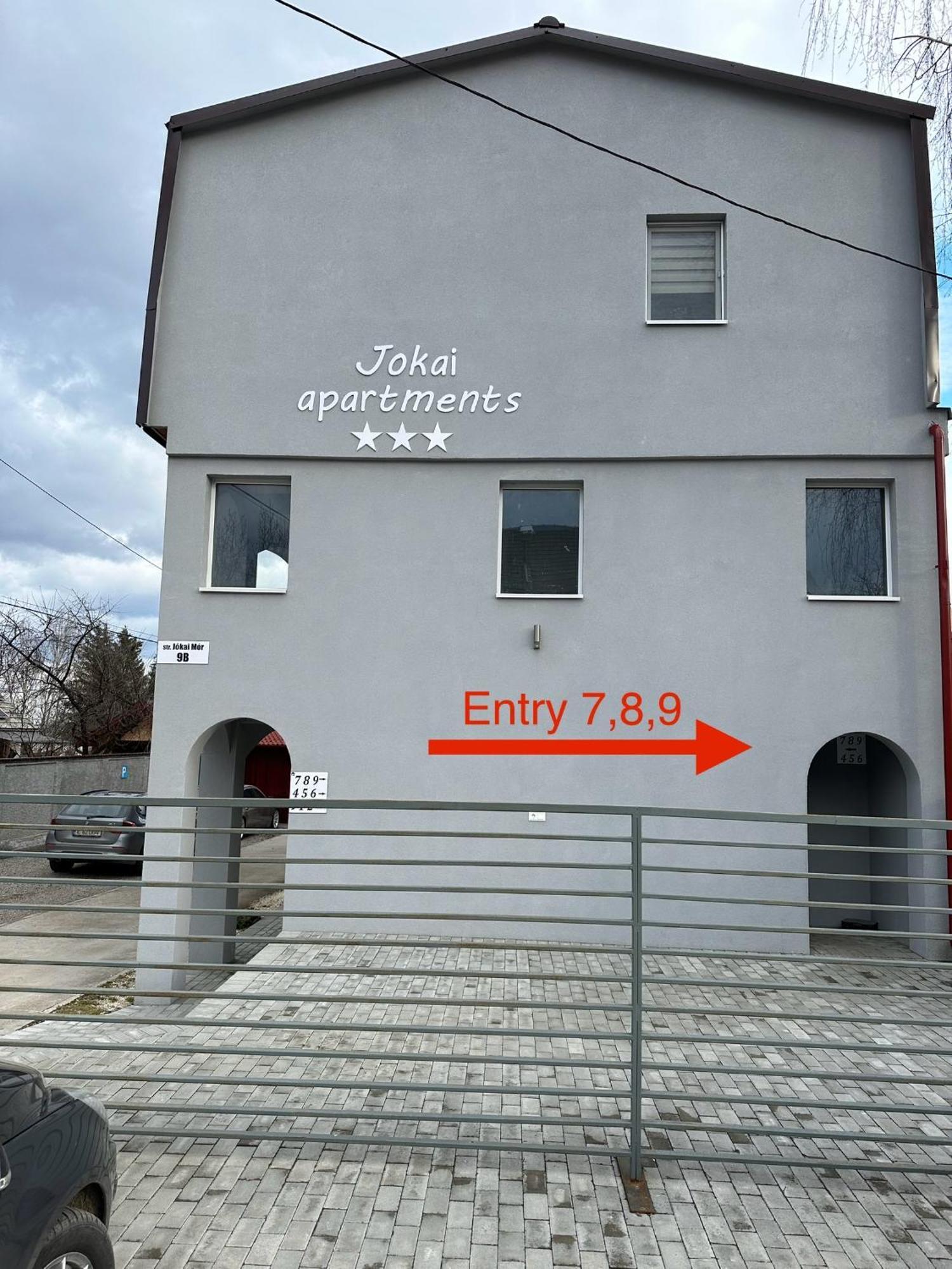 Jokai Apartments Nr9, Code Entry Sfântu-Gheorghe エクステリア 写真